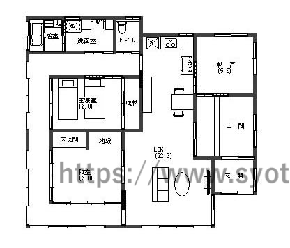 平屋 バリアフリーの家 34坪 東京都小平市 匠拓 まちづくり 建築研究所 東京都小平市 匠拓 まちづくり 建築研究所